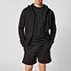 zipped hoodie